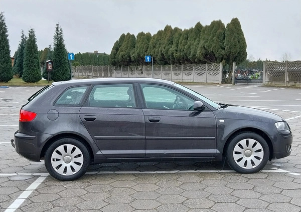 Audi A3 cena 24500 przebieg: 199000, rok produkcji 2007 z Ciężkowice małe 529